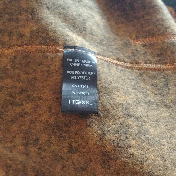 NWT SWEATER, RUSTY/BLACK COLOR, SIZE XXL - Picture 8 of 8